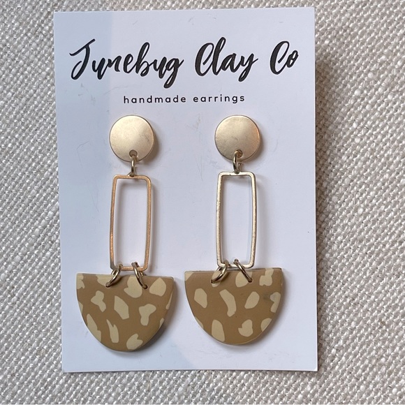 Junebug Clay Company Handmade Earrings - Picture 1 of 1